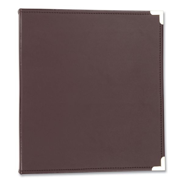 Samsill Classic Collection Ring Binder, 3 Rings, 1" Capacity, 11 X 8.5, Burgundy