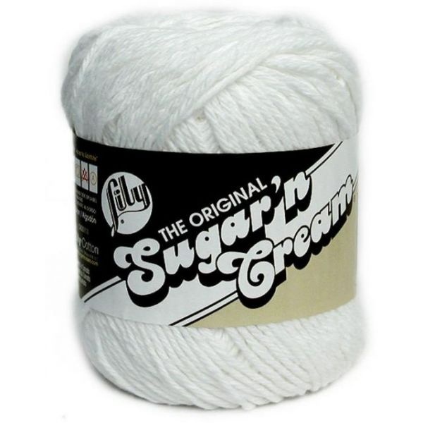 Lily Sugar 'n Cream Yarn Black