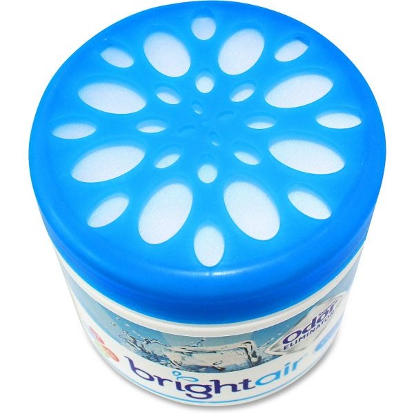 Bright Air Super Odor Eliminator, Cool And Clean, Blue, 14 Oz Jar