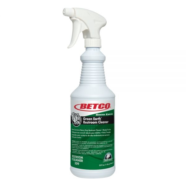 Betco Green Earth ReadyToUse Restroom Cleaner, Mint Scent, 32 Oz