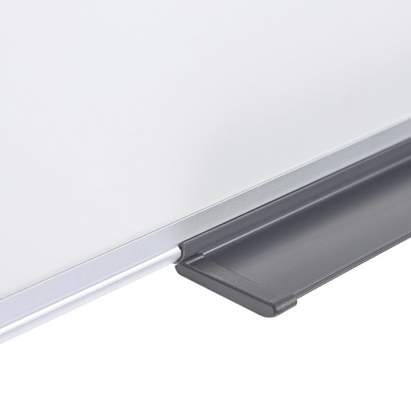 Mastervision Maya Platinum Pure Magnetic Dry-Erase Whiteboard, 36" X 24", Aluminum Frame With Silver Finish