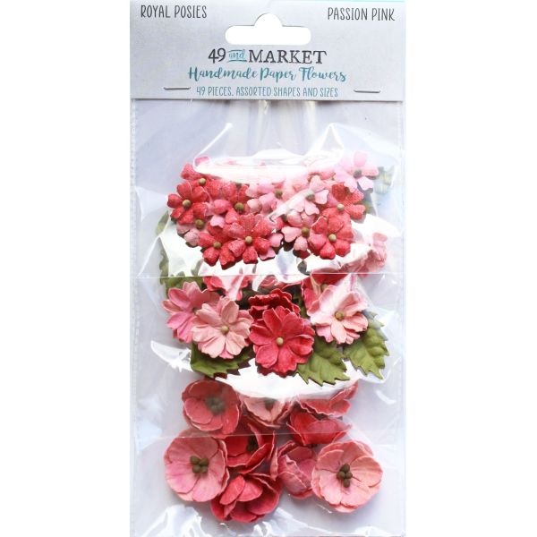 49 And Market Royal Posies Paper Flowers 49/Pkg