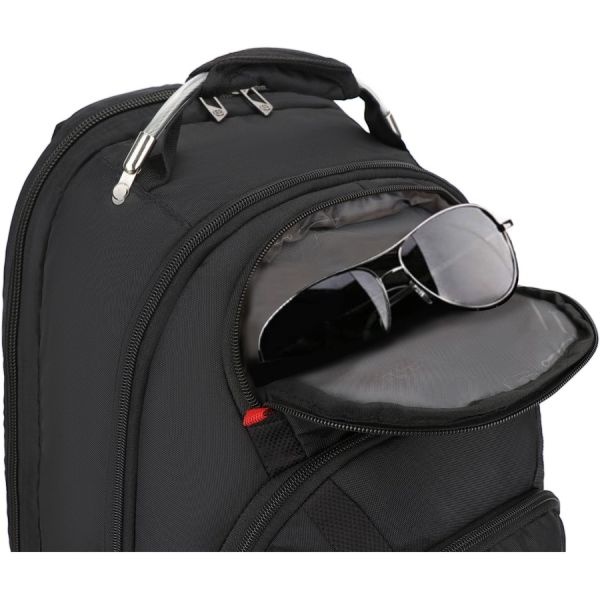 Swissdigital Design Pixel Sd-857 Carrying Case (Backpack) For 15.6" To 16" Apple Iphone Ipad Notebook, Macbook Pro - Black