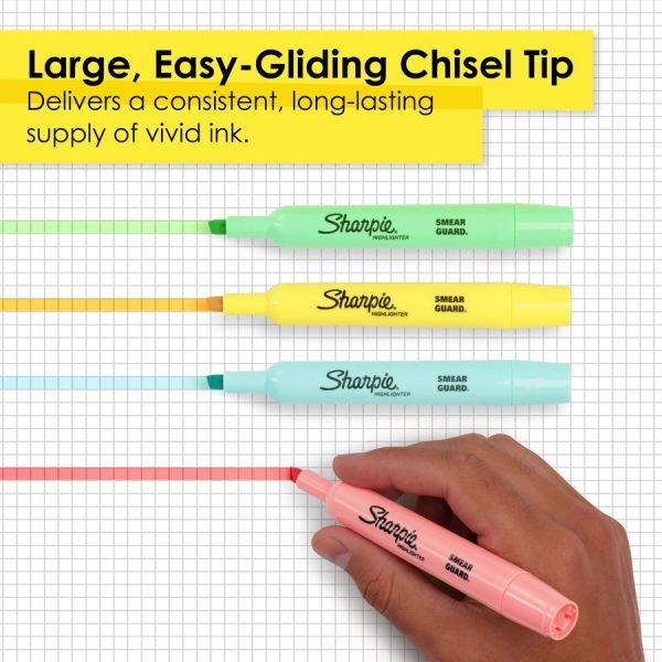 Sharpie Smearguard Tank Style Highlighters