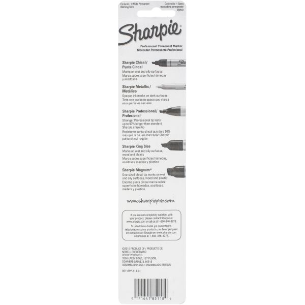 Sharpie Mean Streak Broad Tip Marking Stick Carded