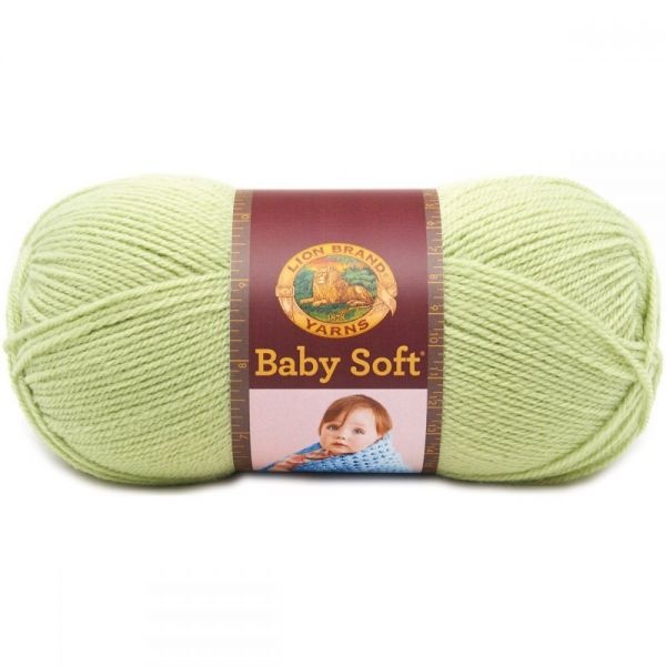 Lion Brand Baby Soft Yarn - Sweet Pea