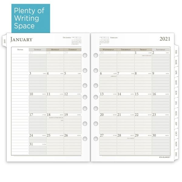 At-A-Glance Daily Monthly Planner Refill, 2023 Calendar