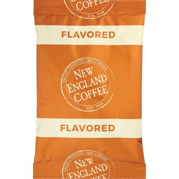 New England Coffee Coffee Portion Packs, Hazelnut Creme, Light Roast, Pack Makes 8 Cups, 24 Packs/Box