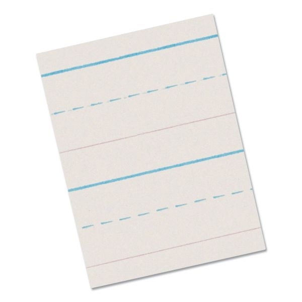 Pacon Multi-Program Handwriting Paper, 30 Lb Bond Weight, 5/8" Long Rule, Two-Sided, 8.5 X 11, 500/Pack