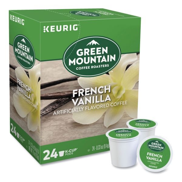 Green Mountain Coffee K-Cups, French Vanilla, Light Roast, 24 K-Cups