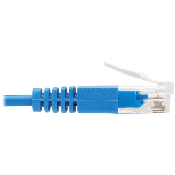 Tripp Lite By Eaton Cat6 Gigabit Molded Ultra-Slim Utp Ethernet Cable (Rj45 M/M) Blue 7 Ft. (2.13 M)
