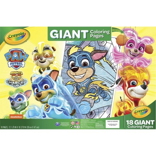 Crayola Nickelodeon's Paw Patrol Giant Pages