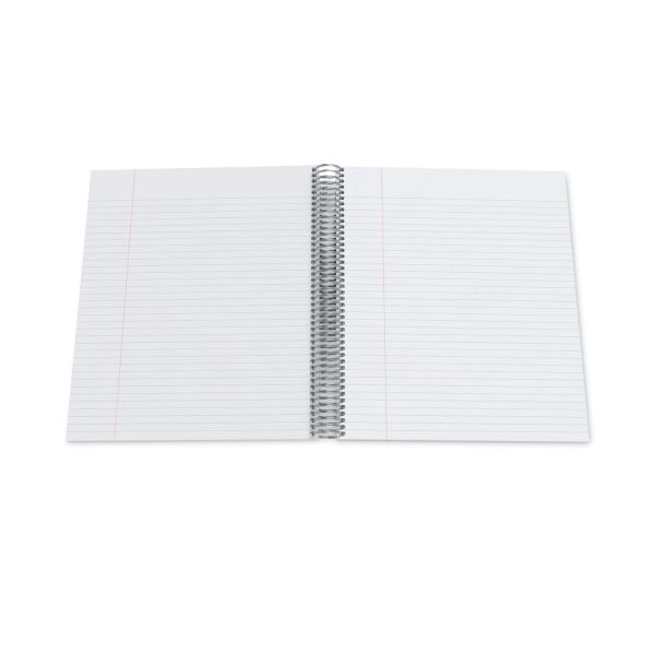 Tru Red Premium FiveSubject Notebook, Medium/College Rule, Black Cover