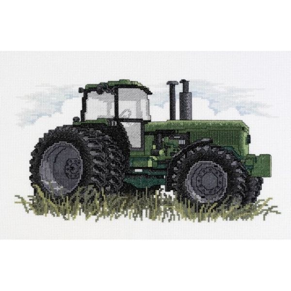Tractor Counted Cross Stitch Kit