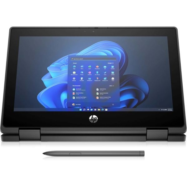 Hp Probook X360 11.6" Touchscreen Convertible 2 In 1 Notebook - Hd - 1366 X 768 - Intel Pentium N6000 Quad-Core (4 Core) - 8 Gb Total Ram - 256 Gb Ssd