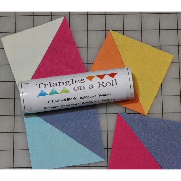 Half-Square Triangles On A Roll
