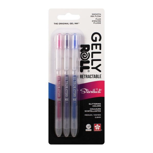 Pentel Sparkle Pop Metallic Gel Pens 1.0mm 2/Pkg