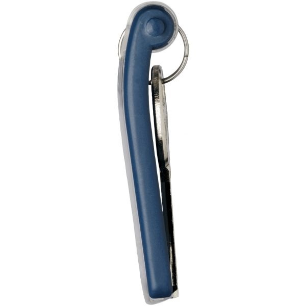 Durable Key Tags For Locking Key Cabinets, Plastic, 1 1/8 X 2 3/4, Dark Blue, 6/Pack
