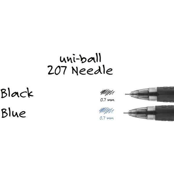 Uniball 207 Needle Gel Pens