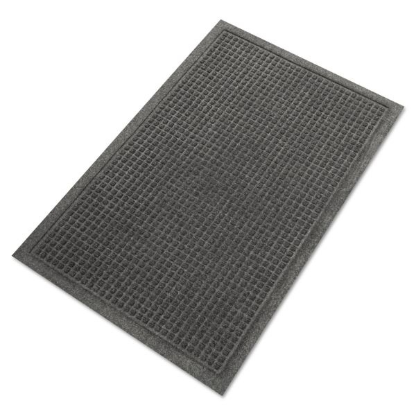 Guardian Ecoguard Indoor/Outdoor Wiper Mat, Rubber, 24 X 36, Charcoal