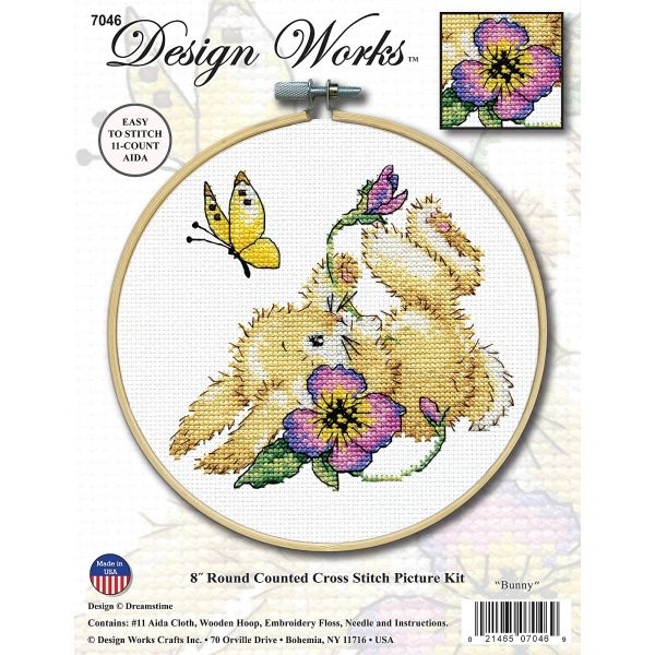 Design Works Counted Cross Stitch Kit 8" Round