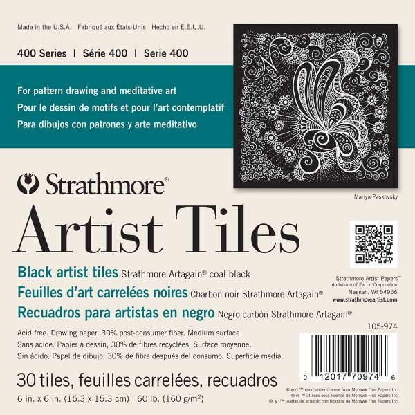 Strathmore Artist Tiles 6"X6" 30/Pkg