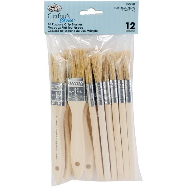 Crafter's Choice 1" Chip Brushes