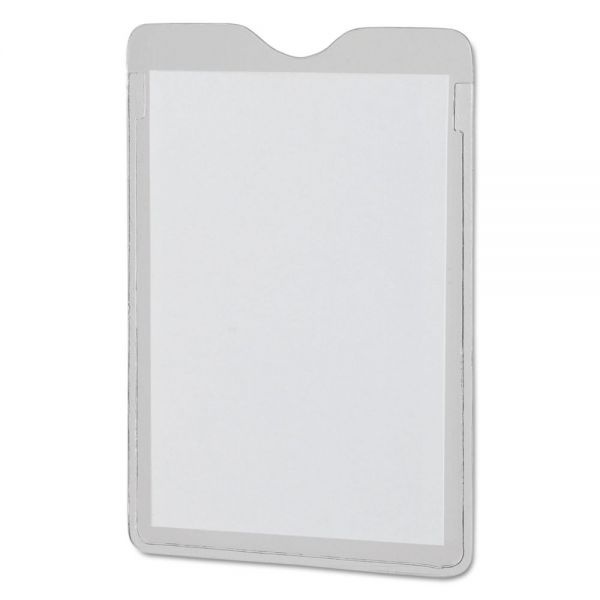 Oxford Utili-Jac Heavy-Duty Clear Plastic Envelopes, 2.25 X 3.5, 50/Box