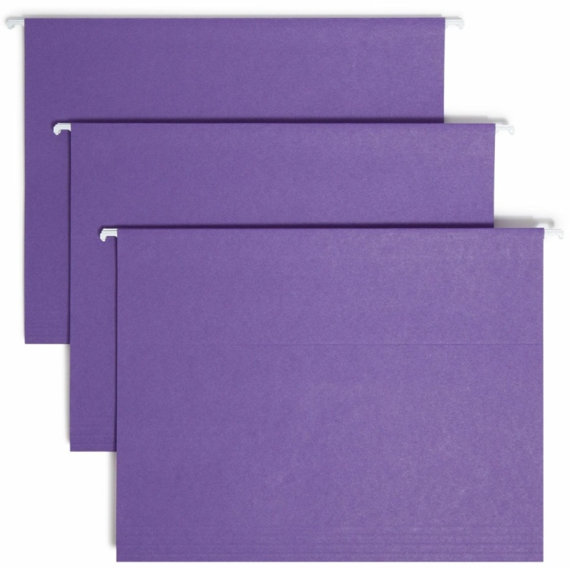 Smead Hanging File Folders, Letter Size, Purple, Box Of 25 Folders