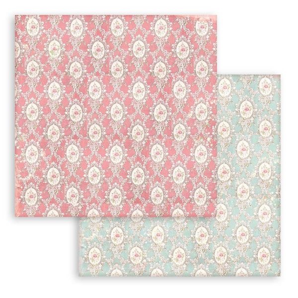 Stamperia Backgrounds Double-Sided Paper Pad 12"X12" 10/Pkg