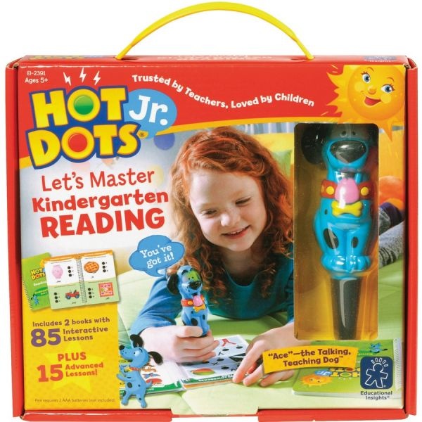 Hot Dots Kindergarten Reading Set Interactive Education Printed Book Interactive Printed Book