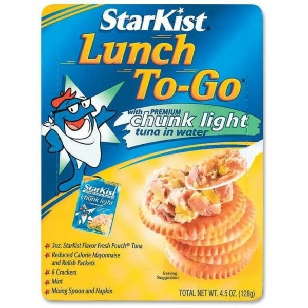 Starkist Lunch To-Go Tuna Kit, 4.5 Oz, Pack Of 12