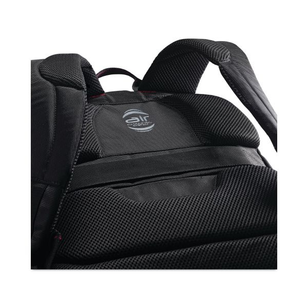 Samsonite Xenon Carrying Case (Backpack) For 15.6" Notebook - Black - Shock Resistant - 1680D Ballistic Nylon Body - Tricot Interior Material - Handle, Shoulder Strap - 17.5" Height X 12" Width X 8" Depth - 1 Each
