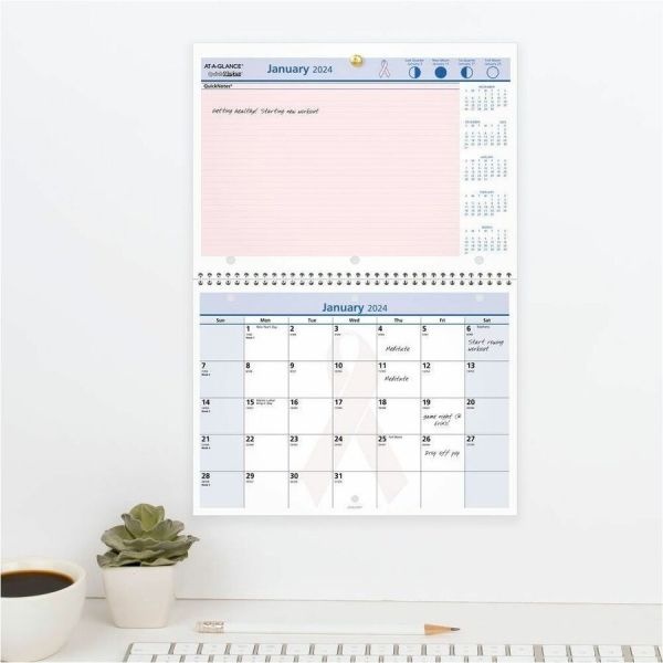 At-A-Glance Quicknotes City Of Hope Wall Calendar