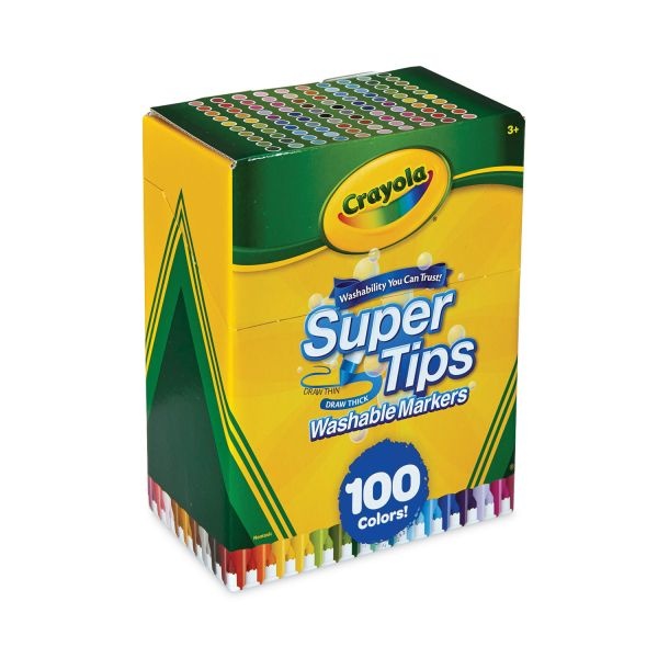 Crayola Super Tips Washable Markers, 20ct.