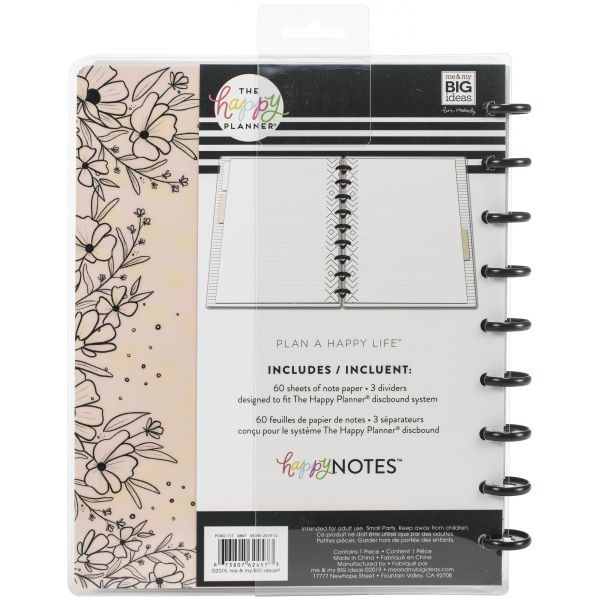 Happy Planner Notebook W/60 Sheets