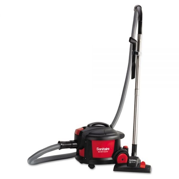 Sanitaire Extend Top-Hat Canister Vacuum Sc3700a, 9 A Current, Red/Black