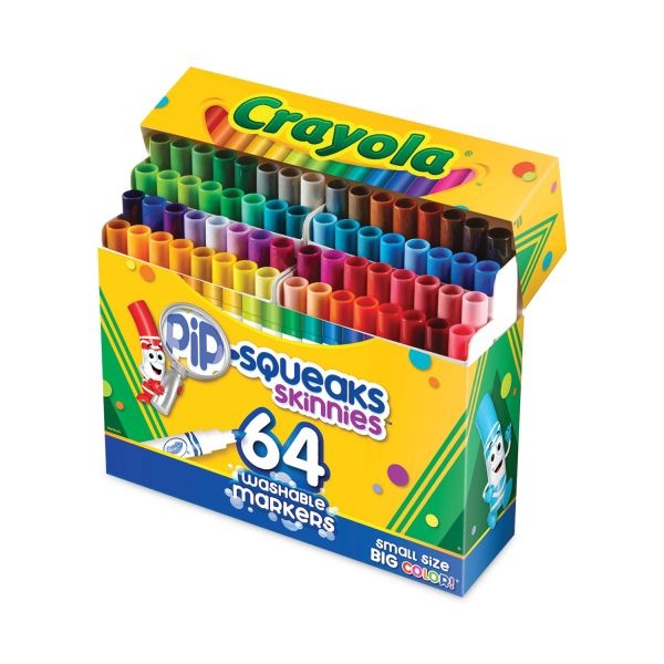 16 Count Pip Squeaks Skinnies, Crayola.com