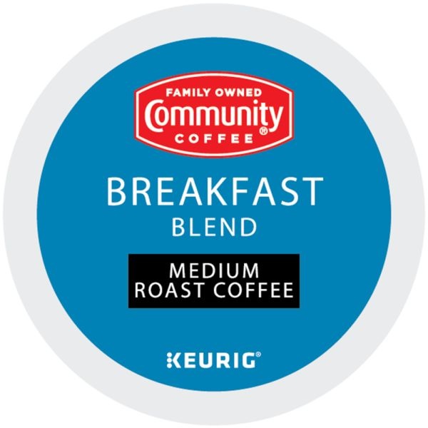 Community Coffee Keurig Single Serve KCup Pods, Breakfast Blend