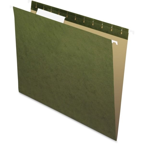 Pendaflex Standard Green Hanging Folders, Letter Size, Standard Green, Box Of 25