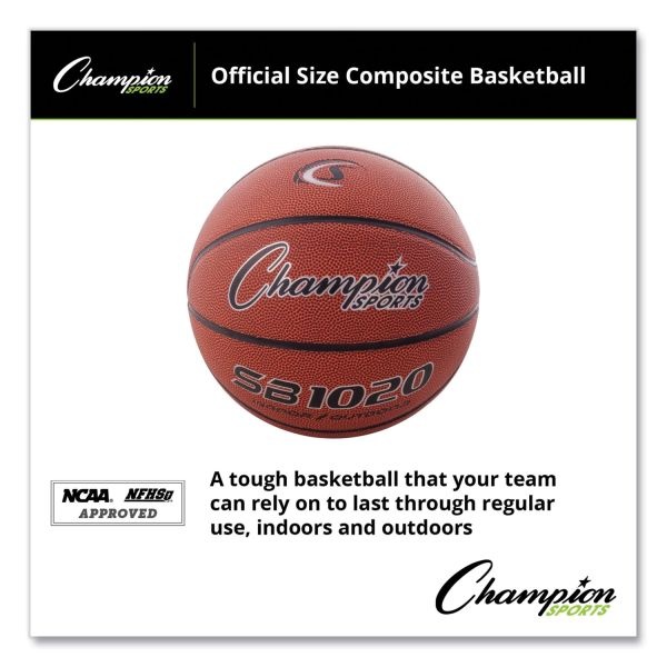 Champion Sports Official Size Composite Basketball - 29.50" - 7