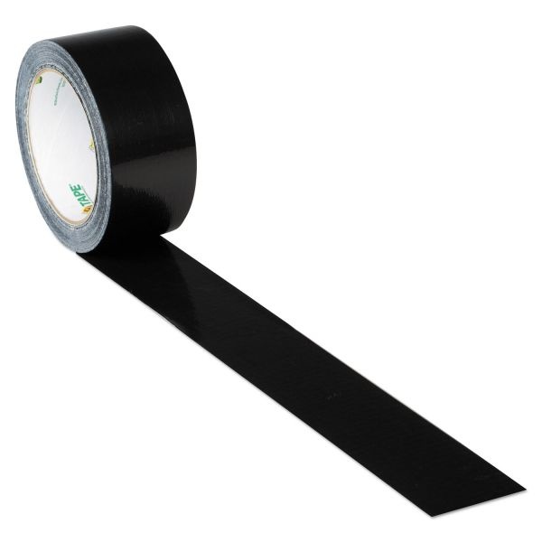 Duck Brand Brand Color Duct Tape - 20 Yd Length X 1.88" Width - 1 / Roll - Black