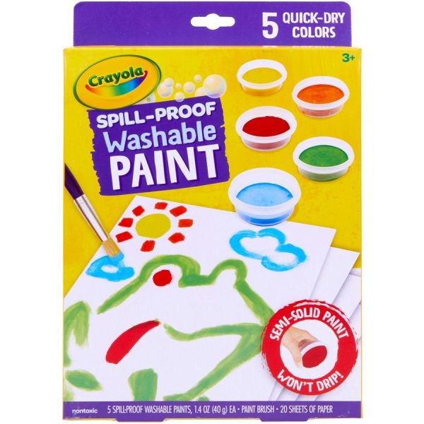 Crayola Washable Paint 16 oz White