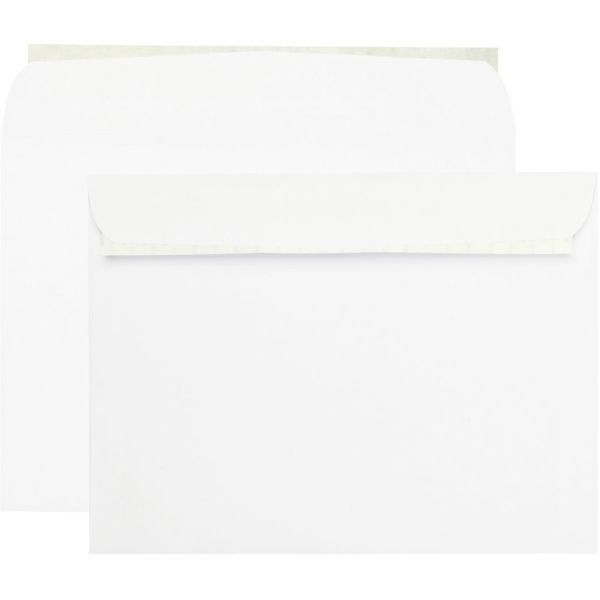 Quality Park Redi-Strip Booklet Envelopes - Catalog - #9 1/2 - 9" Width X 12" Length - 28 Lb - Peel & Seal - Wove - 100 / Box - White