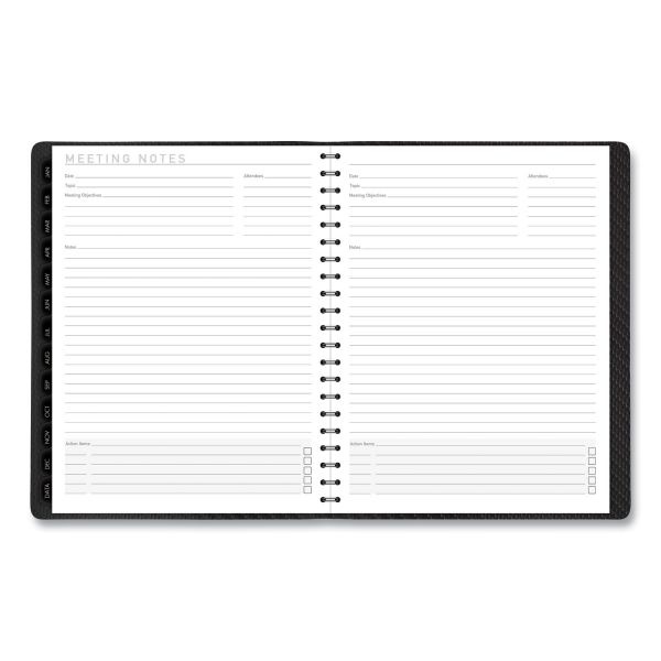 At-A-Glance Contemporary Weekly/Monthly Planner, Column, 8 1/2 X 11, Graphite Cover, 2023 Calendar