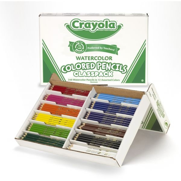 Crayola Classpack Watercolor Pencil Set