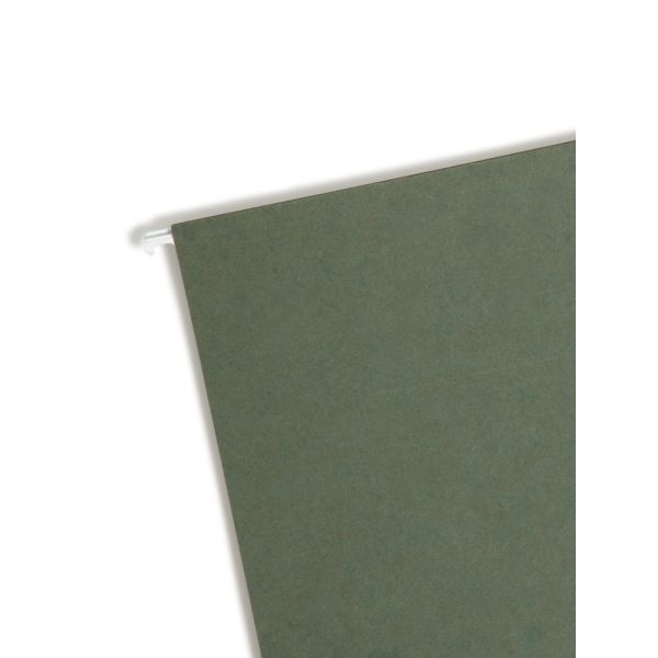 Smead Hanging Box-Bottom File Folders, 2" Expansion, Legal Size, Standard Green, Box Of 25 Folders