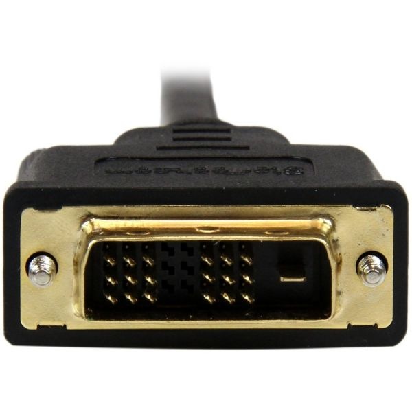3Ft (1M) Micro Hdmi To Dvi Cable, Micro Hdmi To Dvi Adapter Cable, Micro Hdmi Type-D To Dvi-D Monitor/Display Converter Cord