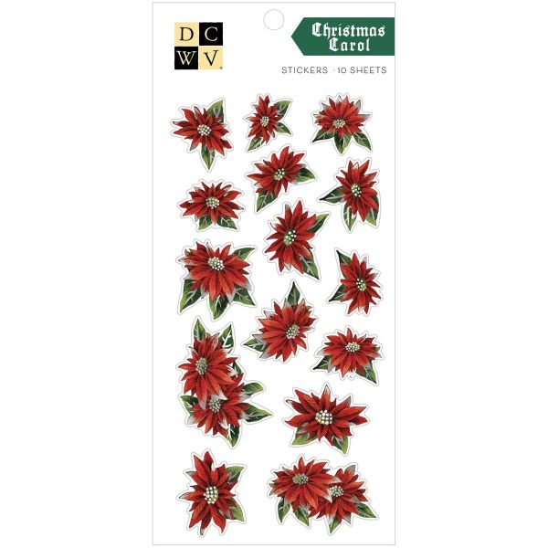 Dcwv Christmas Stickers 10/Sheets