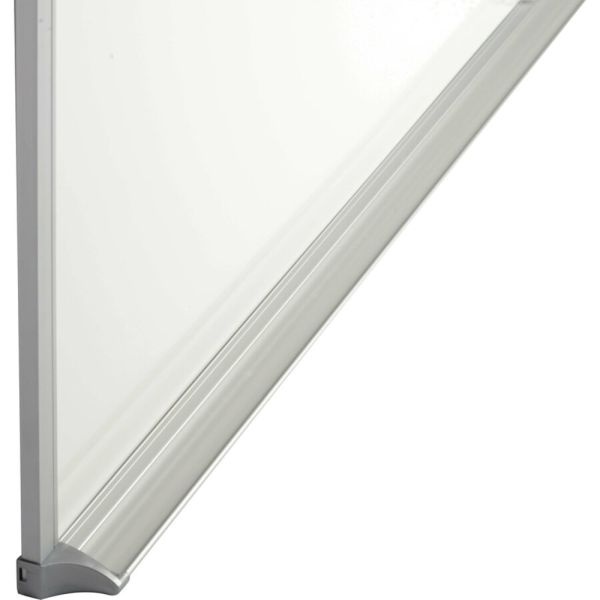Quartet Porcelain Dry-Erase Whiteboard, 36" X 48", Aluminum Frame With Silver Finish